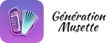 Logo du site de l'orchestre Génération Musette 16
